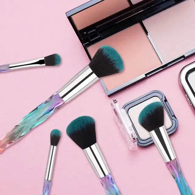 ROSLET Top quality makeup brushes with synthetic bristles for flawless application