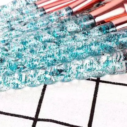 ROSLET Enchanting Makeup Kit Crystal Blue Beauty Tools
