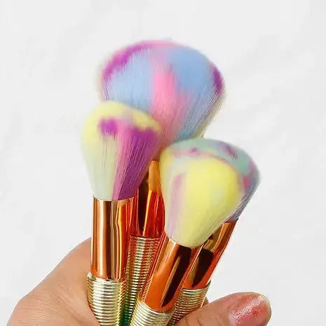 Roslet Makeup brushes multicolor foundation eyeshadow blending brush set (Pack of 7) Roslet