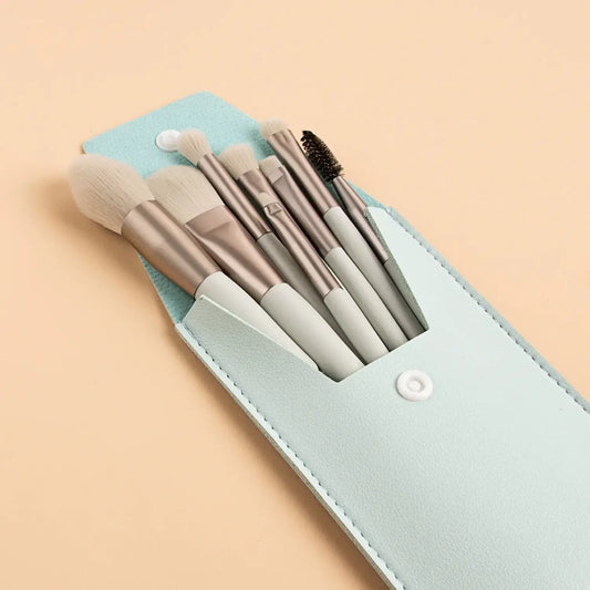 ROSLET Travel Makeup Brushes 8 Pcs Portable Kit India