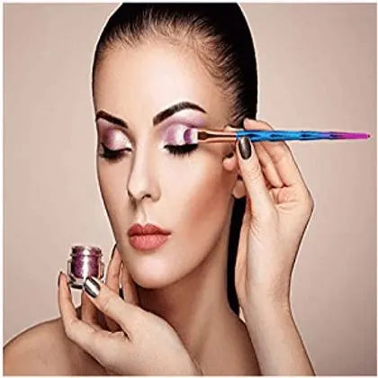 Lightweight eye beauty brushes for daily makeup application