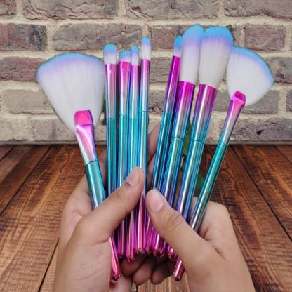 Roslet brush set 9Pcs fantasy makeup brush set foundation powder contour eyeshadow Eyebrow