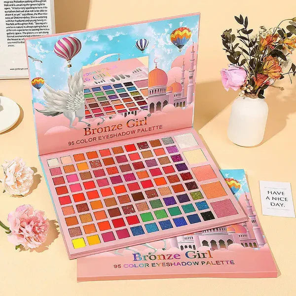 Glitter eyeshadow palette