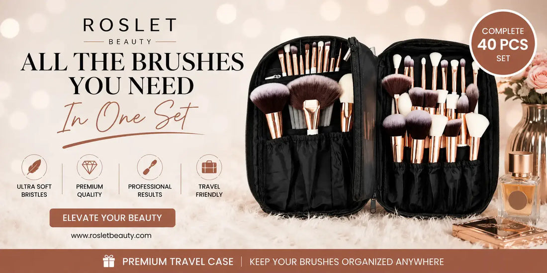 Best makeup brush set for professionals in India with face and eye makeup brushes