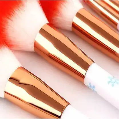 Roslet christmas makeup brushes wow brush set,10 pieces brushes with box