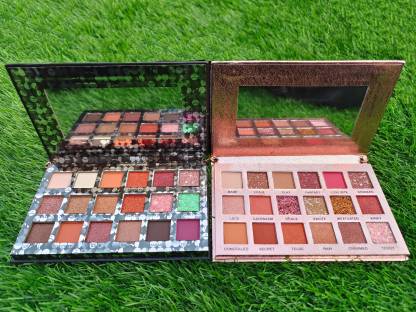 Roslet Eyeshadow palette shimmer and glitter with chain professionaI ciaji Series