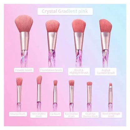 Crystal Makeup Brushes