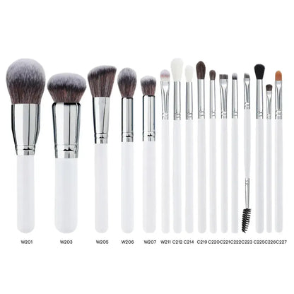 ROSLET Luxury Natural Professional Makeup Brush SET - 16Pcs
