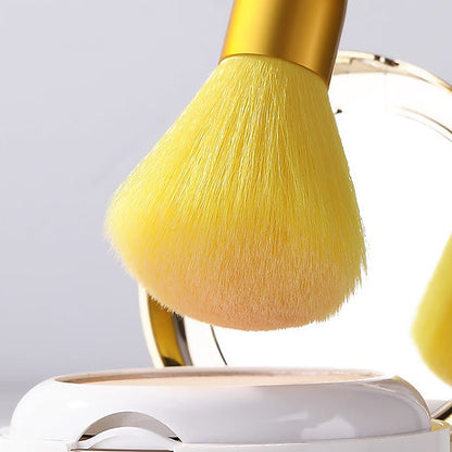 Roslet Makeup Brushes 12 Pcs Lemon Makeup Brushes Set Premium Synthetic Goat Hair