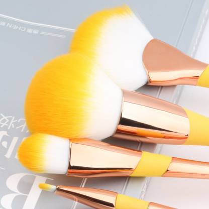 Roslet makeup brushes set - 8Pcs Natural human hair Professional Makeup  Brush set