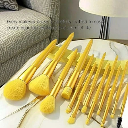 ROSLET Premium Makeup Brushes 12 Pcs Kabuki Set India