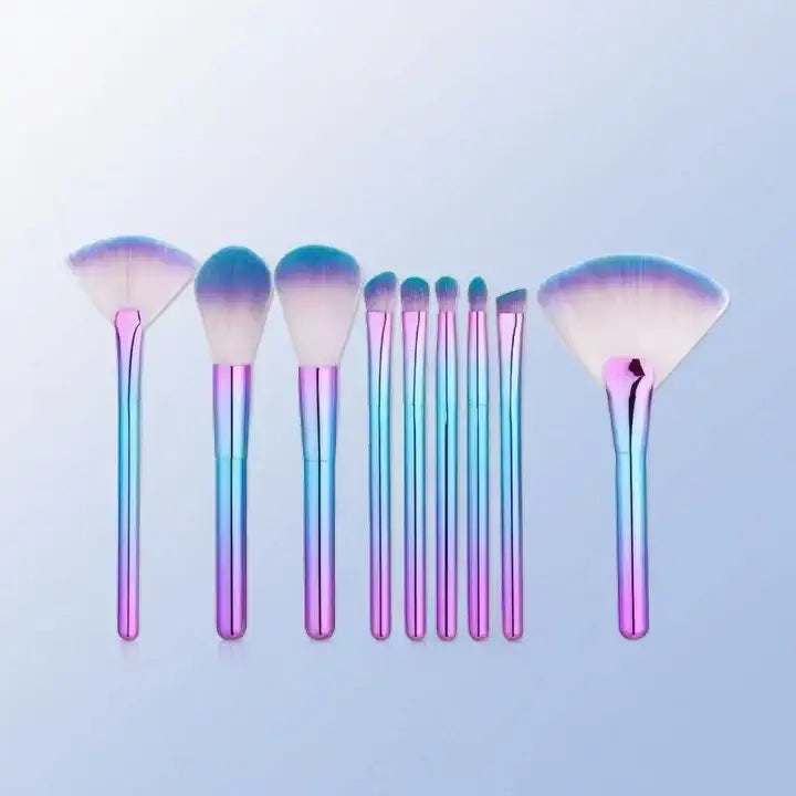 ROSLET Rainbow Makeup Tools Fantasy Face Brush Collection