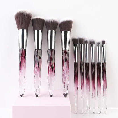 Crystal Makeup Brushes