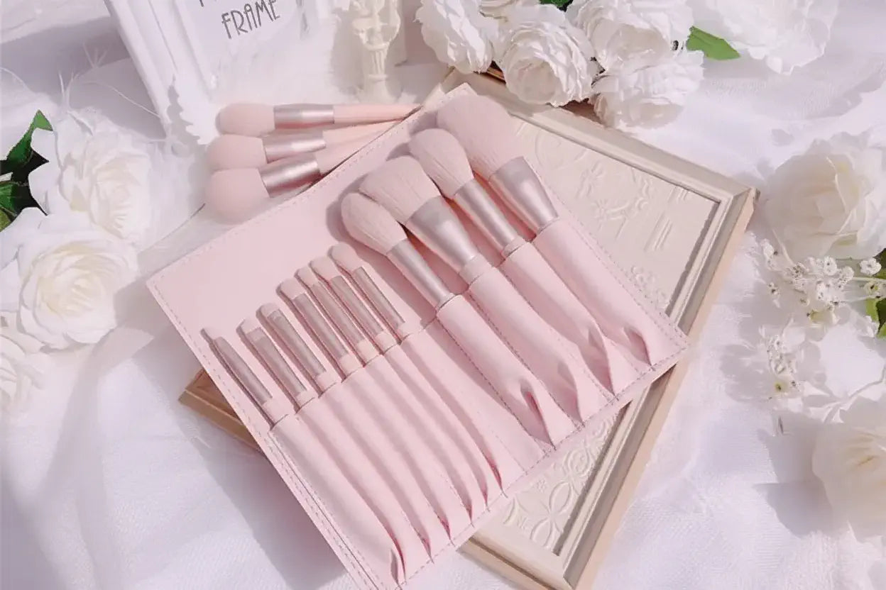 ROSLET 11 PCs MUA makeup brush set professional premium 