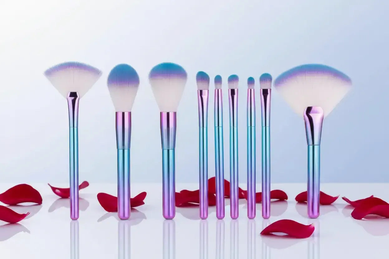 ROSLET Fantasy Face Brushes 9 Pcs