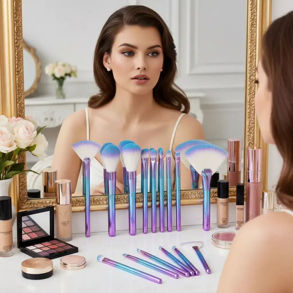 ROSLET Fantasy makeup Brushes 9 Pcs  India