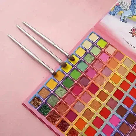 Roslet 99 multi color professional Smokey Eyeshadow Palette matte, shimmer, glitter all in one Rolset