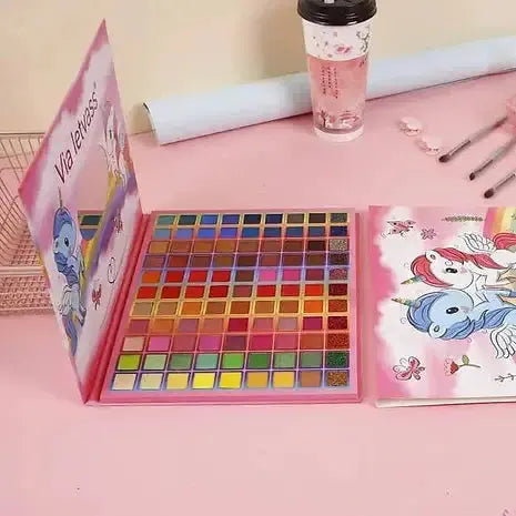 Roslet 99 multi color professional Smokey Eyeshadow Palette matte, shimmer, glitter all in one Rolset