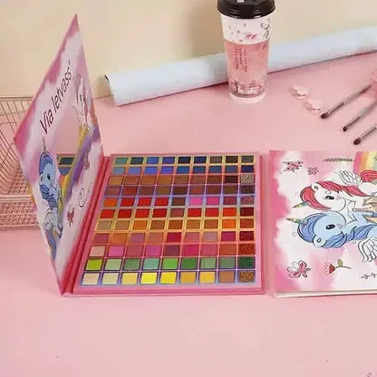 Roslet 99 multi color professional Smokey Eyeshadow Palette matte, shimmer, glitter all in one Rolset