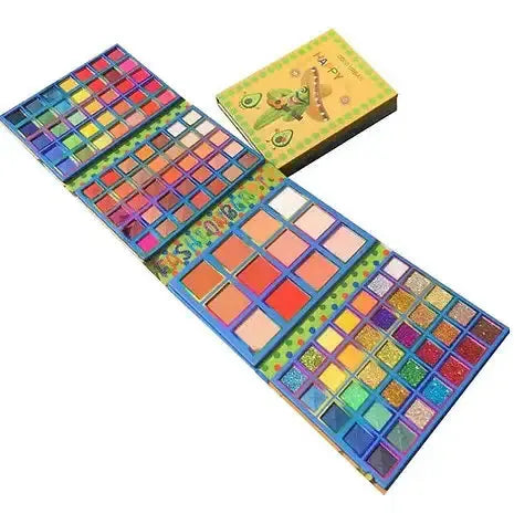 Roslet Eyeshadow Palette Shimmer and Matte 117Colors eye shadow highlighter blusher Powder Roslet