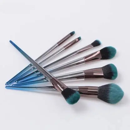 Roslet Face Makeup Brushes 7 Pcs Unicorn Eyeshadow Eyeliner Blending Brushes Rolset