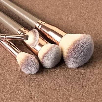 Roslet best brushes for makeup, 15 Pieces Make-up Brush Set blending contouring Roslet