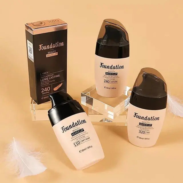 Roslet waterproof foundation long lasting, soft& smooth, moist & skin- friendly Rolset