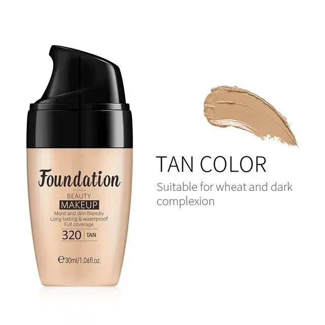 Roslet waterproof foundation long lasting, soft& smooth, moist & skin- friendly Rolset