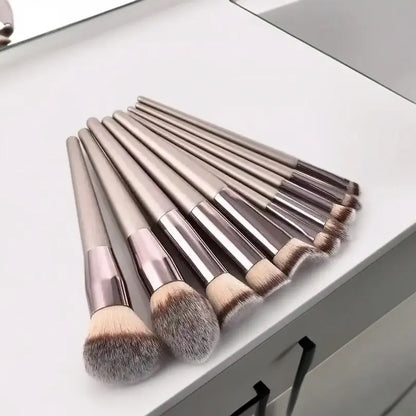 ROSLET professional 10-piece makeup brush set