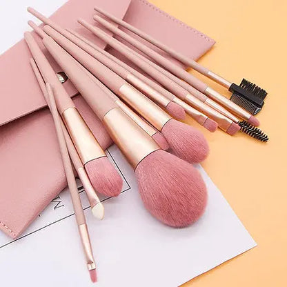 Affordable face and eye makeup brushes for contour blush and blending
