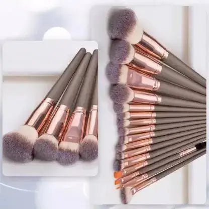 Bridal and party professional makeup brushes for glam beauty looks