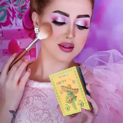 Festive eye makeup palette for celebration and special occasions