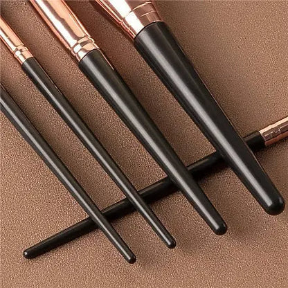 Lightweight makeup brush collection for daily beauty routines