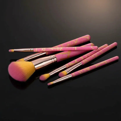 Stylish professional makeup brush set for daily makeup