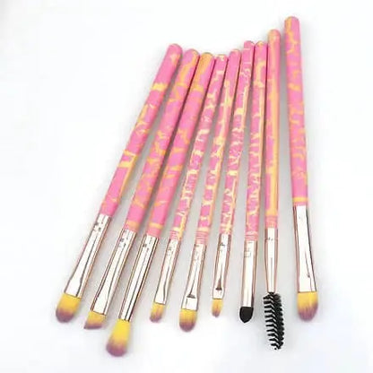 LUXURY BEAUTY Premium Makeup Brushes in Action - Professional Beauty Tools for Perfect Makeup Application