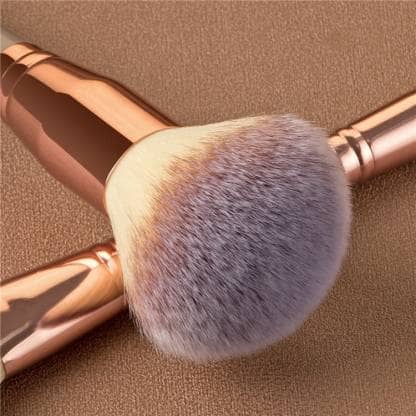 Roslet 10Pcs Makeup Brush Set Premium Synthetic Brush Cosmetics with double head brush