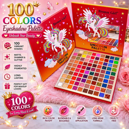 Multicolor eyeshadow palette for creative eye makeup looks
