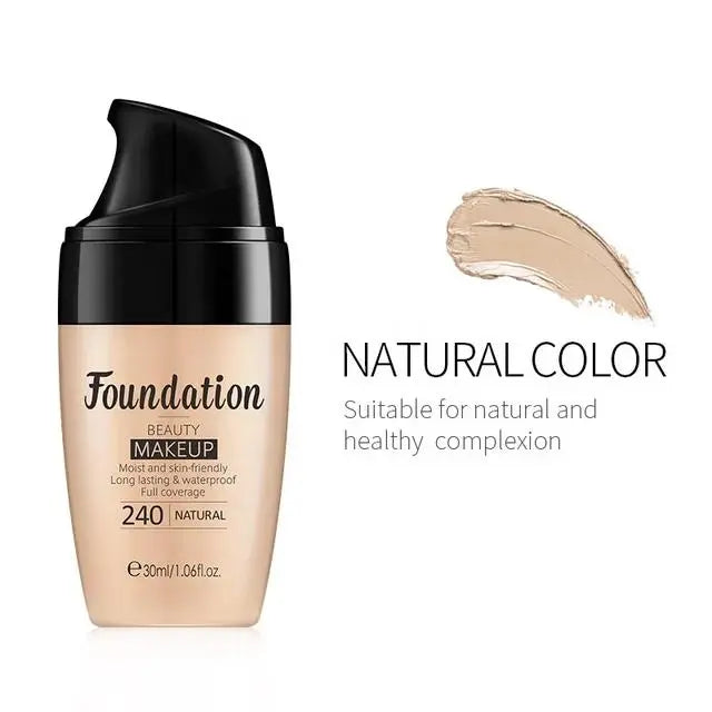 Natural Shade Liquid Foundation for Natural Coverage