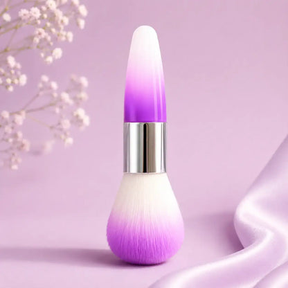 Powder blending makeup brush for daily beauty routines
