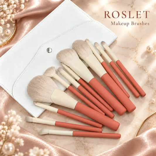 Premium face and eye makeup brushes for smooth makeup blending