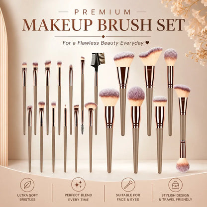 Premium soft makeup brushes collection for beginners and makeup artists in India