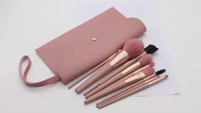 ROSLET Affordable 12 Pcs Makeup Brush Collection