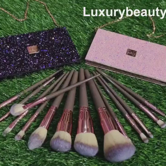 ROSLET soft professional makeup brushes for smooth blending foundation blush contour powder and eye makeup in India