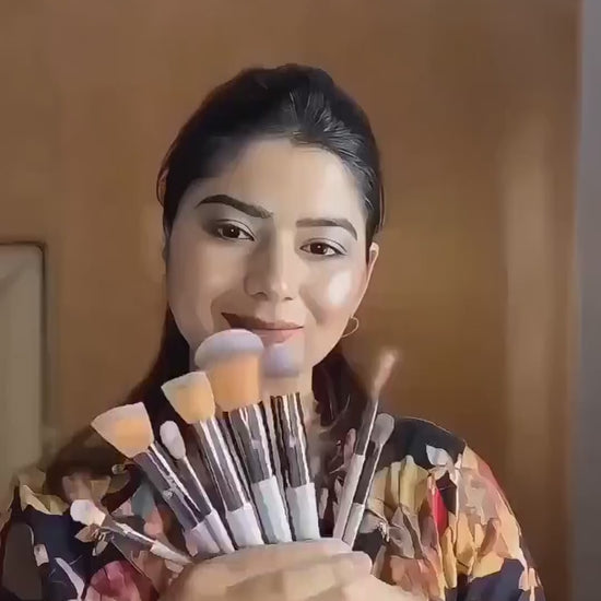 Professional ROSLET makeup brushes for foundation contour eyeshadow and flawless makeup application