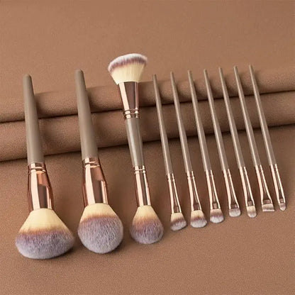ROSLET professional double-ended makeup brushes for smooth blending