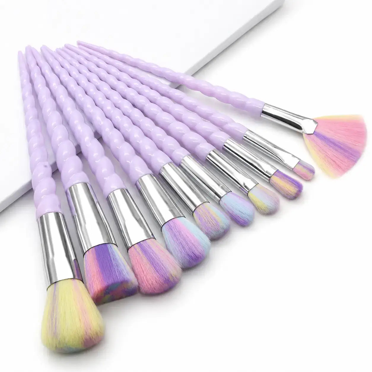 ROSLET multi color makeup brush set for daily beauty use
