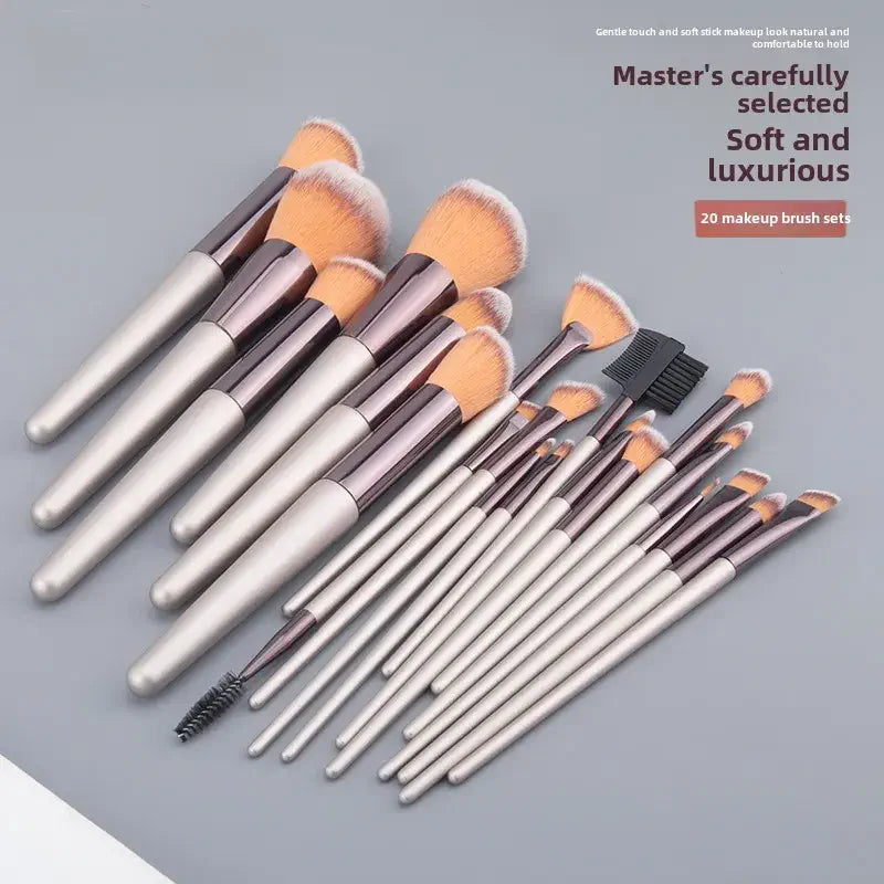 ROSLET soft blending brushes for eye and face makeup application