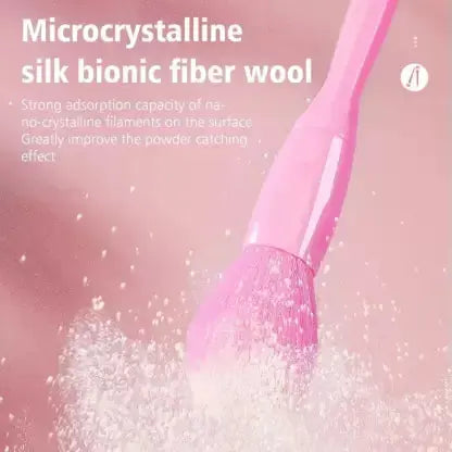 Travel-friendly makeup brush set with premium soft bristles