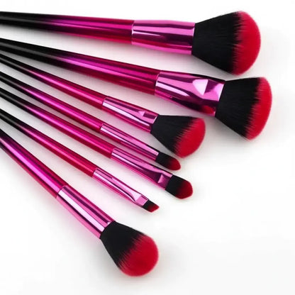 Soft daily makeup brushes for smooth blending and powder application