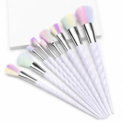 Soft makeup brushes for face and eye makeup
